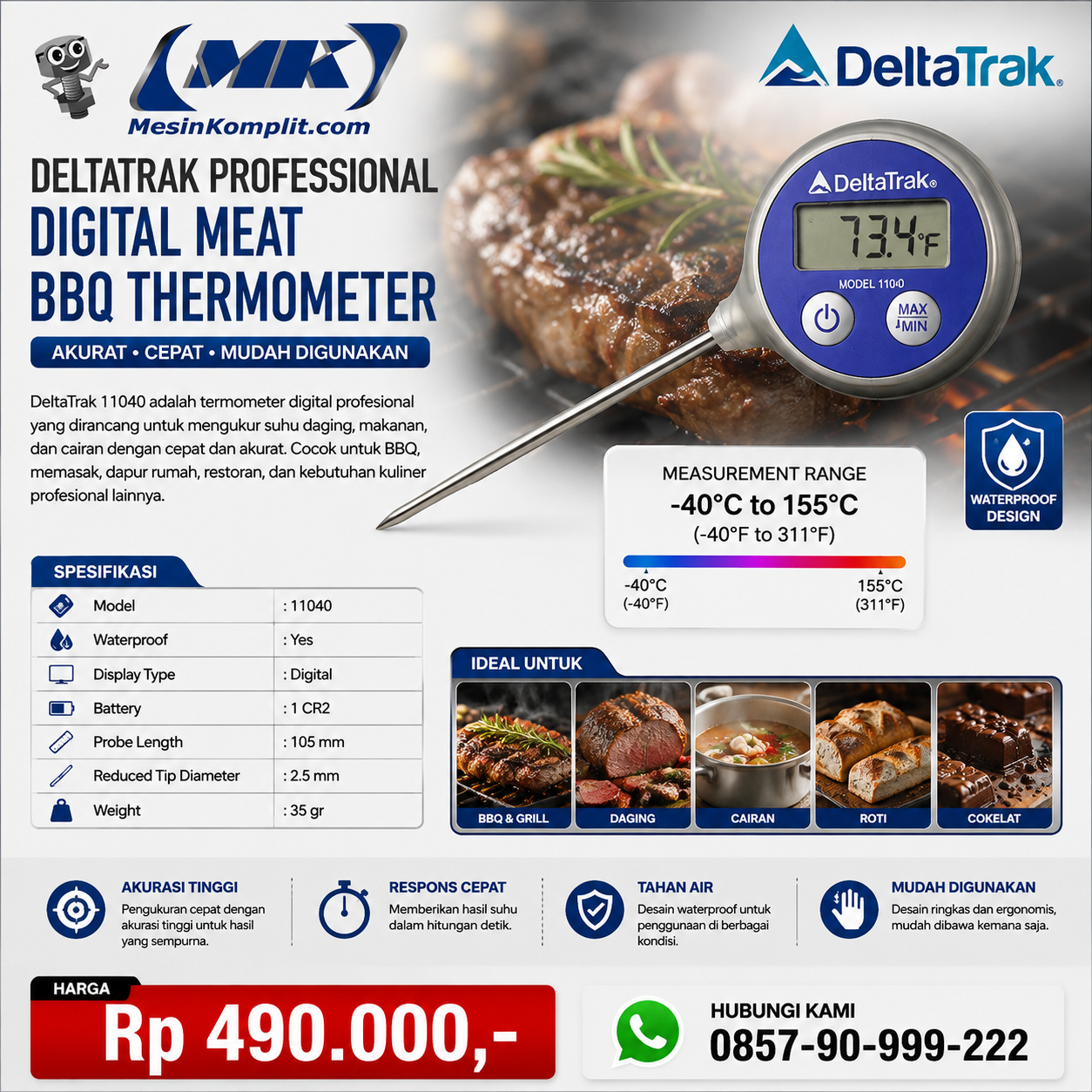 Termometer Digital Lolipo...